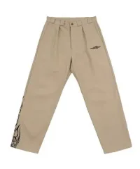 Ajobyajo テーパード チノパンツ