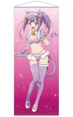 王塚真唯 等身大タペストリー 新規描き下ろし【猫耳水着メイドver