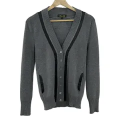 Drawer(ドゥロワー) カーディガン サイズ1 S レディース美品  - グレー×黒 長袖