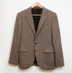 ほぼ未使用 ZEGNA カシミヤ テーラードジャケット ヘリンボーン - メルカリ