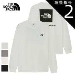 種類2：(K2)ブラック2/M ザ・ノース・フェイス THE NORTH FACE ロングスリーブ バックスクエア ロゴティー メンズ NT32442 長袖Tシャツ バックロゴ ロンT トップス カットソー コットン リサイクルポリエステル 速乾 UVカット 