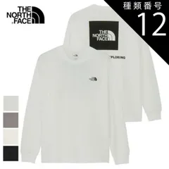 種類12：(WK)ホワイト×ブラック/XL ザ・ノース・フェイス THE NORTH FACE ロングスリーブ バックスクエア ロゴティー メンズ NT32442 長袖Tシャツ バックロゴ ロンT トップス カットソー コットン リサイクルポリエステル 速乾 