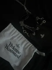 Vivienne Westwood ヴィヴィアン・ウエストウッド ブラック チェーン バケット バッグ