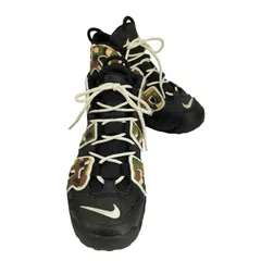 ナイキ NIKE AIR MORE UPTEMPO GS BLACK CAMO レディース JPN：23.5 