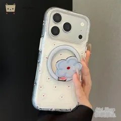 ブルーフラワー柄 iPhoneケース case MagSafe対応 保護ケース スタンド付き ソフトシリコン 全包み 耐衝撃 ソフトケース iPhone17/17pro/17pro max/16/15/14 多機種対応