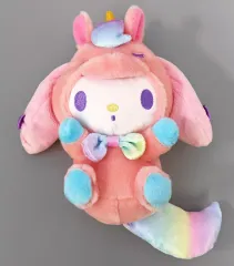 【中古】ぬいぐるみ 寝ころびマイメロディ(C) ユニコーンパーティぬいぐるみ～マイメロディ～ 「マイメロディ」
