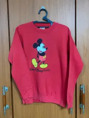 DISNEY 90s ヴィンテージ ミッキーマウス スウェットシャツ キッズ 14-16 サイズ