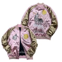 人気】一心如鏡 イッシンニョキョウ サテンスカジャン ユニセックス 人気】一心如鏡 イッシンニョキョウ サテンスカジャン ユニセックス