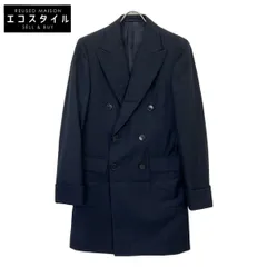 UNITED ARROWS ユナイテッドアローズ ﾌﾞﾗｯｸ ｳｰﾙ ﾁｪｽﾀｰｺｰﾄ