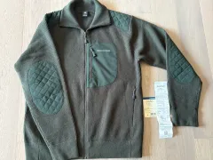 モンベル ミテレギ フルジップアップセーター ダークグリーン L