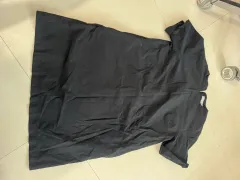 黒色 半袖 ロング ONE PIECE