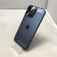 【中古】Apple iPhone 15 Pro Max 1TB ブルーチタニウム MU723J/A SIMフリー フレーム塗装はがれ有り[15]