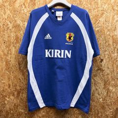 adidas KIRIN 日本代表 2003 サッカー 侍ブルー 万国旗 L - メルカリ
