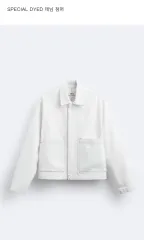 ザラ 白 デニムジャケット L