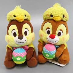 [중고] 봉제 인형 칩 & 데일 (부활절 / 병아리) 봉제 인형 [디즈니] 디즈니 스토어 한정