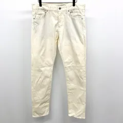 【中古】[印象B] GLOBAL WORK グローバルワーク パンツ メンズ L ライトクリームイエロー系 アイボリー イエロー系 綿×ポリウレタン ジップフライ 少しテーパード ロングのサムネイル