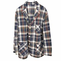 美品】BEAMS F × CANONICO シルク混 チェックジャケット - メルカリ