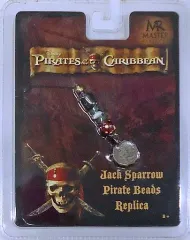 【中古】銀製品・指輪・アクセサリー(男性) ジャック・スパロウ パイレーツビーズ レプリカ 「パイレーツ・オブ・カリビアン」