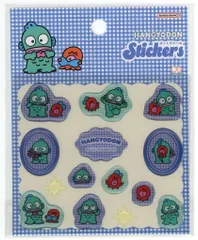 【中古】シール・ステッカー ハンギョドン チェック柄 ぷっくりシール 「サンリオキャラクターズ」