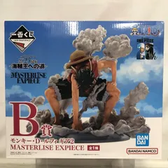 【中古】開封)B賞 モンキー・D・ルフィ ギア2 MASTERLISE EXPIECE ｢一番くじ ワンピース TVアニメ25周年 ～海賊王への道～｣[22]