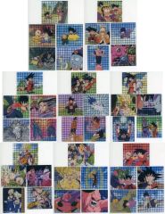 [중고] 스티커 스티커 총 8종 세트 플레이크 프리즘 스티커 [이치반쿠지 드래곤볼 BATTLE OF THE SUPER SAIYAN] I상