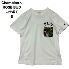 Champion×ROSE BUD別注リバースウィーブジャージーTシャツ S