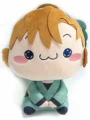 【中古】ぬいぐるみ 善法寺伊作 もちぴこBIGぬいぐるみ 「フリューくじ 忍たま乱太郎 ふんわり桜もちぴこの段」 善法寺伊作賞