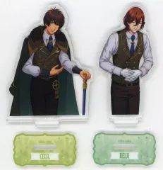 【中古】アクリルスタンド・アクリルパネル 愛島セシル＆寿嶺二 ミニアクリルスタンドセット 「ブロッコリーオンラインくじ うたの☆プリンスさまっ♪ Shining Live オムニバスドラマCD Memorable Stories Ver.」 C-7賞