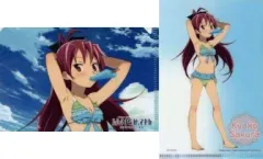 【中古】クリアファイル 佐倉杏子(水着) ミニクリアファイル 「劇場版 魔法少女まどか☆マギカ [新編]叛逆の物語」 ローソン限定