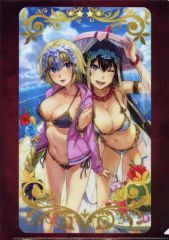 [중고] 클리어 파일 화이트 크루징 특제 A4 클리어 파일 [Fate/Grand Order Memories II 개념 예장화집 1.5부 2017.01-2018.04] 멜론 북스 구입 특전
