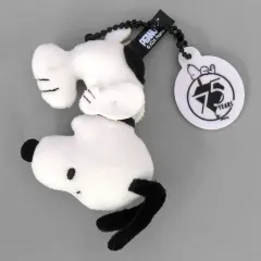 【中古】キーホルダー スヌーピー(逆さ吊り) 「PEANUTS(SNOOPY) 75th ぬいぐるみミニマスコット」