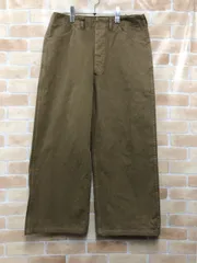 【中古】 orSlow オアスロウ チノパン パンツ ベージュ S 111451825のサムネイル