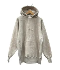 チャンピオン Champion TRUE TO ARCHIVES REVERSE WEAVE リバースウィーブ 後付け プルオーバー アフターフーデッド スウェットシャツ 日本製 C3-Q131 パーカ 無地 グレー XLサイズ 104MT-3031