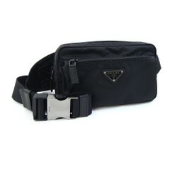 PRADAウエストポーチ ナイロンボディバッグ 黒 プラダ 楽天市場】【バッグ】PRADA プラダ ウエストポーチ ウエストバッグ