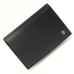 美品 Cartier カルティエ パシャ 名刺入れ カードケース 黒 ゴールド