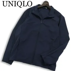 25SS★ UNIQLO ユニクロ × ロジャー・フェデラー 【ウルトラストレッチ アクティブ ジャケット】 ブルゾン Sz.M メンズ 紺