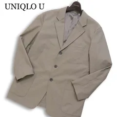 UNIQLO U ユニクロ ユー ルメール 春夏 背抜き★ 麻 リネン混 リラックスフィット テーラード ジャケット Sz.S メンズ