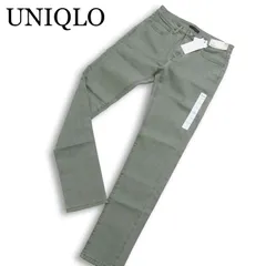 新品 未使用★ UNIQLO ユニクロ 通年 ストレッチ スキニーフィット テーパード カラー デニム ジーンズ パンツ Sz.31 メンズ
