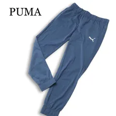 【新品 未使用】 PUMA プーマ 通年★ スリムフィット ストレッチ ロゴ ジョガー パンツ 大きいサイズ Sz.XL メンズ