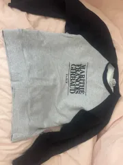 マリテフランソワジルボー スウェット グレー/ブラック