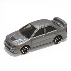 【トミカ】三菱ランサーエボリューションⅣ（ギフトセットばらし／シルバー (銀)）【ルース品／状態ランクA】MITSUBISHI LANCER 「スポーツカーヒストリーコレクション」