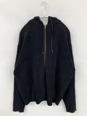 BAYFLOW ベイフロー パーカー 3 ブラック コットン ボア 無地 ジップアップ 長袖