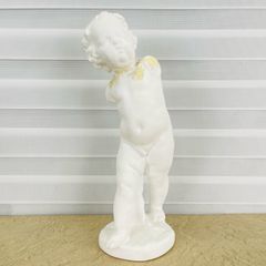 石膏像 小児立像 キューピット 美術 小僧 助川 重さ2.3キロ X905