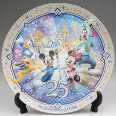 25周年記念限定絵皿 東京ディズニーシー スパークリングビジュリー