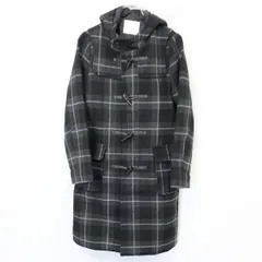 【中古】[印象AB] AMERICAN HOLIC アメリカンホリック ダッフルコート / パーカー レディース M グレー ポリ×レーヨン 内ポケット無し 裏地付き チェック 長袖のサムネイル