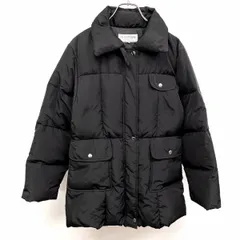 古着 ヴァンドゥーオクトーブル 22 OCTOBRE ステンカラー ダウンコート 無地 長袖 ダウン70%＋フェザー30% 38 ブラック 黒 レディース 女性