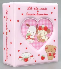 【中古】収納・携帯用アイテム 集合 ピンク カード収納ファイル 「Lil ala mode×サンリオキャラクターズ 当りくじ」