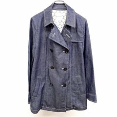 45rpm 藍染 デニム ジャケットミドル コート インディゴ カバーオール