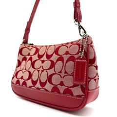 希少カラー COACH コーチ アクセサリーポーチ シグネチャー y2k - メルカリ