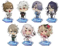 【中古】アクリルスタンド・アクリルパネル 全7種セット 「バーチャルYouTuber にじさんじCAFE in SWEETS PARADISE 第2弾 ミニキャラトレーディングアクリルスタンド(夏祭り)」